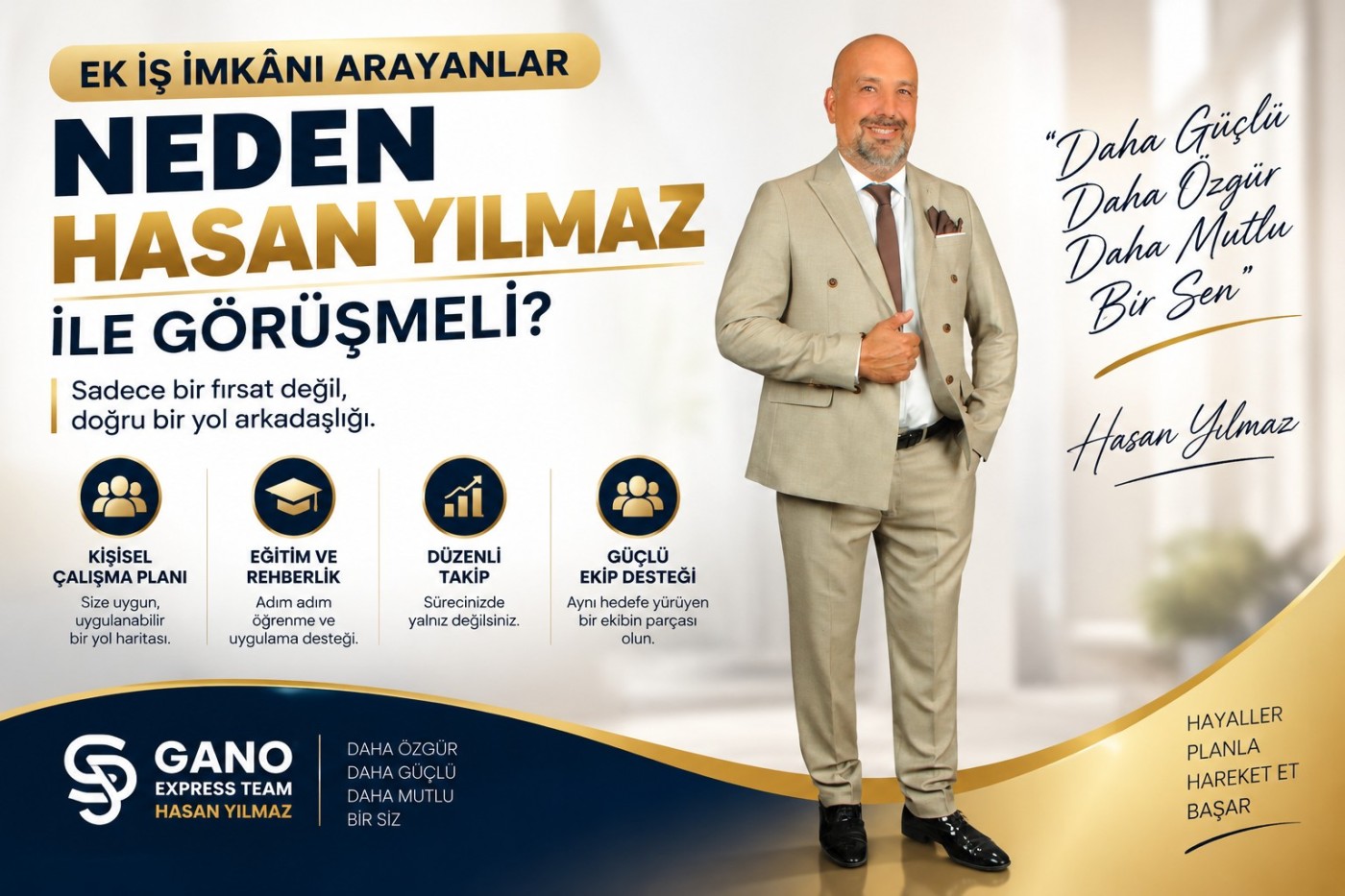 EK İŞ İMKÂNI ARAYANLAR NEDEN HASAN YILMAZ İLE GÖRÜŞMELİ?